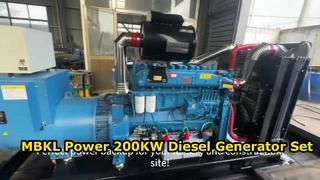 200-kW-Dieselgeneratorsatz – MBKL Power