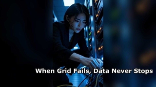 Wenn das Netz ausfällt, stehen die Daten nie still