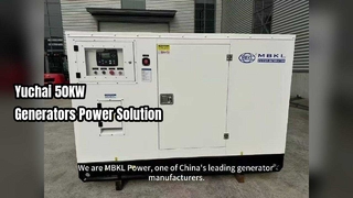 Yuchai 50KW Dieselgenerator Zuverlässige Leistung