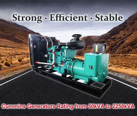 Kleines Wassergekühltes 110KW 137,5KVA 6 Zylinder  Dieselgenerator