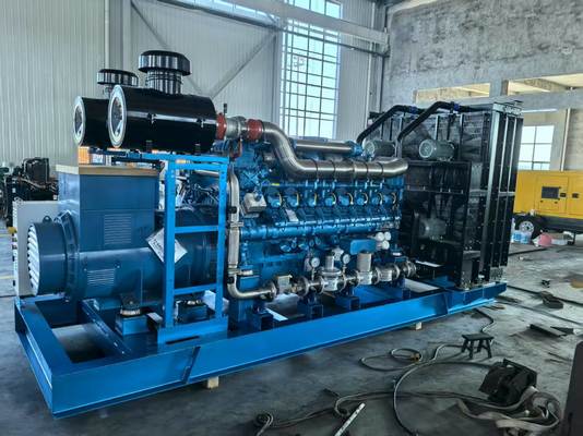 Ein guter Preis. Offener/Schallgedämpfter Dieselgenerator 1000KW/1250KVA mit Weichai 16M33D1280NG10 GAS Motor und Wuxi Stanford Lichtmaschine Online