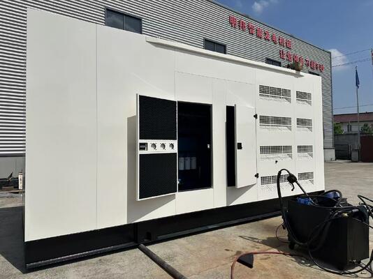 Ein guter Preis. Kraftstoffeffizienter, geräuschloser Dieselgenerator mit einer Leistung von 1250 kVA für Bau- und Industriezwecke Online