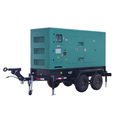 Mobile Trailer Typ 450A 240KW Wassergekühlt Perkins Diesel Generator 3 Phase 4 Wire